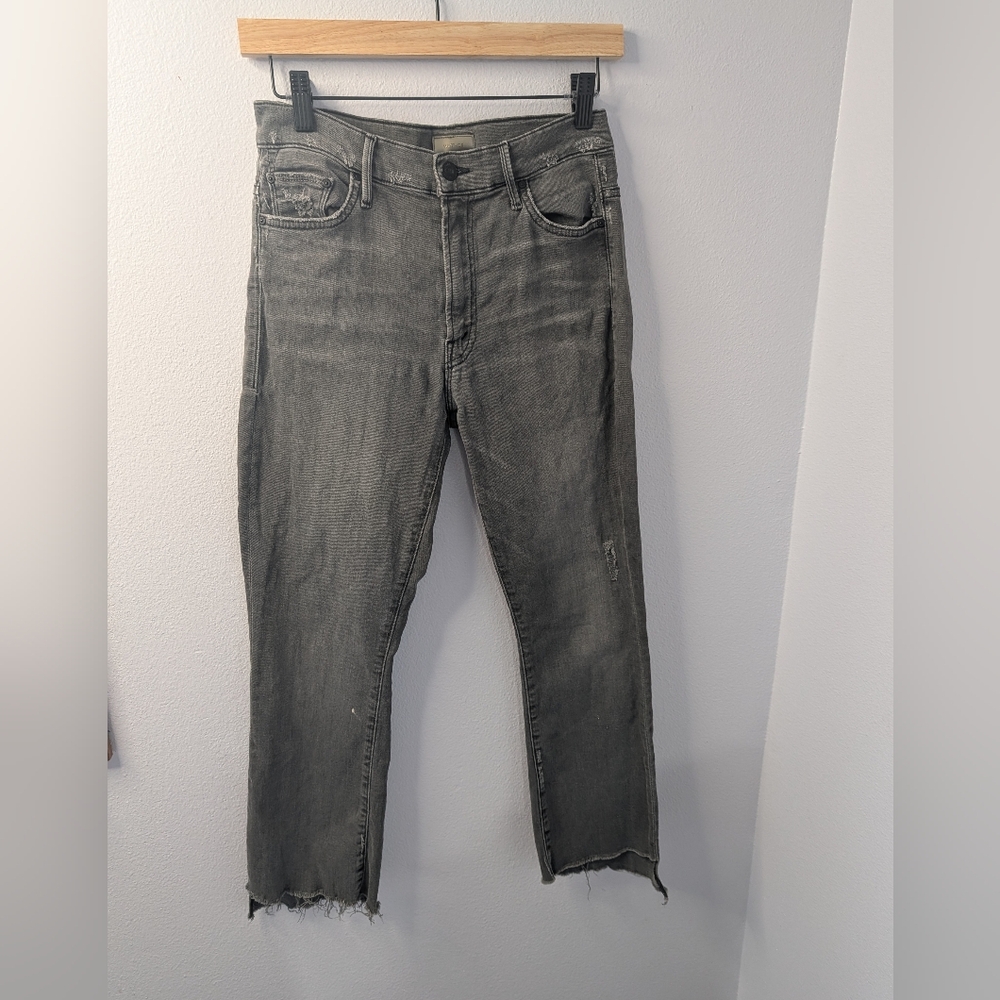 MOTHER Insider Crop Step Fray Jeans | Last Stop Saloon‎ | Size 27
